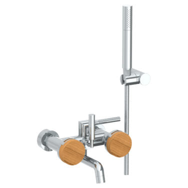 Watermark - Elements Wall Mounted Exposed Bath Set with Hand Shower