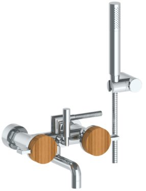 Watermark - Elements Wall Mounted Exposed Bath Set with Hand Shower