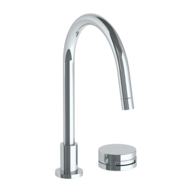 Watermark - Elements Deck Mounted 2 Hole Gooseneck Kitchen Set