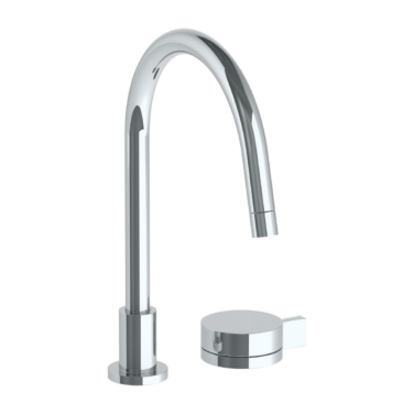 Watermark - Elements Deck Mounted 2 Hole Gooseneck Kitchen Set