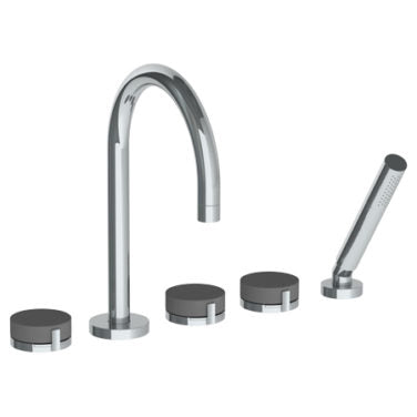 Watermark - Elements Deck Mounted 5 hole Bath set