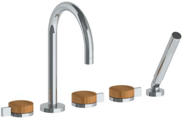 Watermark - Elements Deck Mounted 5 hole Bath set