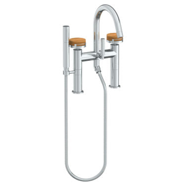 Watermark - Elements Deck Mounted Exposed Bath Set with Hand Shower