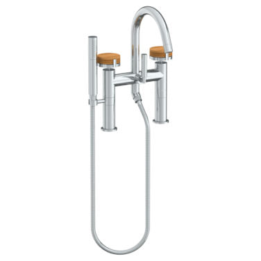 Watermark - Elements Deck Mounted Exposed Bath Set with Hand Shower