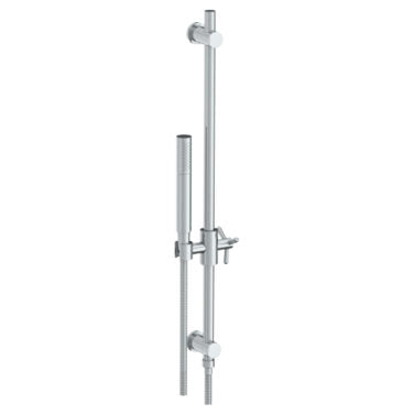 Watermark - ElementsPositioning Bar Shower kit with Slim Hand Shower and 69 Inch Hose