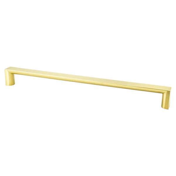 Berenson - Elevate 18 inch CC Satin Gold Appliance Pull