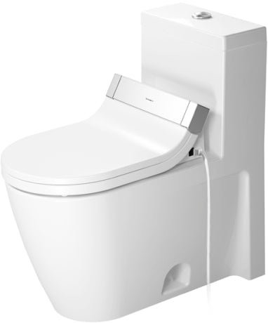 Duravit - Starck 2 1.28 GPF Single Flush Elongated One Piece Toilet