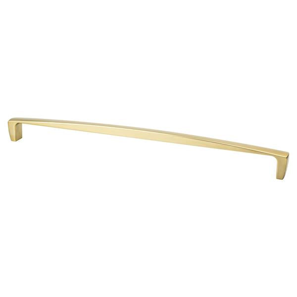 Berenson - Aspire 18 inch CC Modern Brushed Gold Appliance Pull