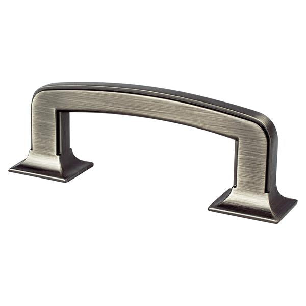 Berenson - Hearthstone 3 inch CC Vintage Nickel Pull