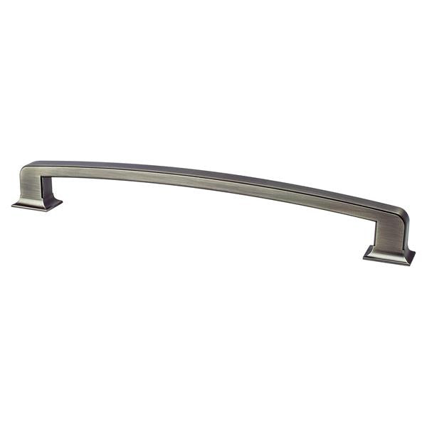 Berenson - Hearthstone 12 inch CC Vintage Nickel Appliance Pull