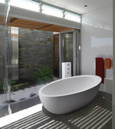 MTI - Cascara Sculpturestone Freestanding Bathtub (71X42)