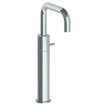 Watermark - Titanium Deck Mounted Extended Monoblock Square Lavatory Mixer