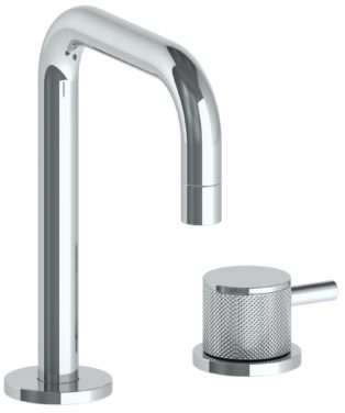 Watermark - Titanium Deck Mounted 2 Hole Extended Spout Lavatory Set