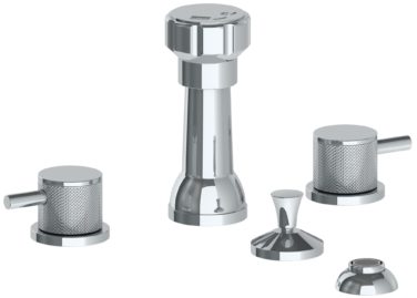 Watermark - Titanium Deck Mounted 4-Hole Bidet