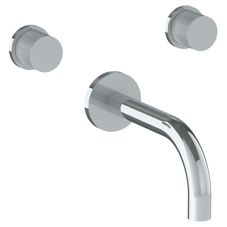 Watermark - Titanium Wall Mounted 3 Hole Bath Set