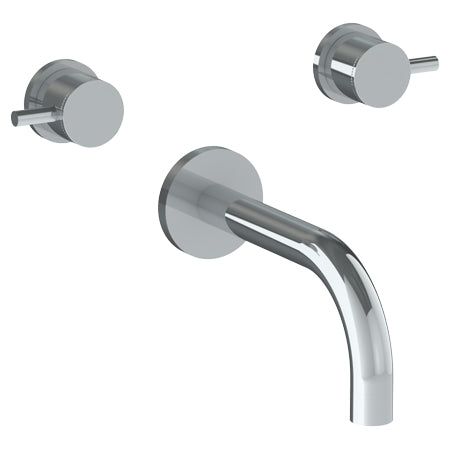 Watermark - Titanium Wall Mounted 3 Hole Bath Set