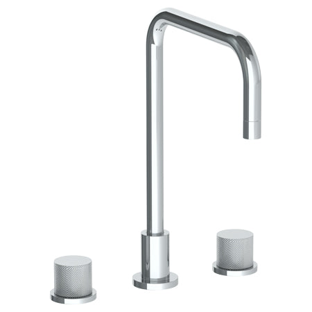 Watermark - Titanium Deck Mounted 3 Hole Square Top Kitchen Faucet