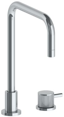 Watermark - Titanium Deck Mounted 2 Hole Square Top Kitchen Faucet