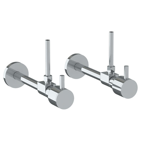 Watermark - Titanium Lavatory Angle Stop Kit -1/2 Inch Sweat X 3/8 Inch Od Compression
