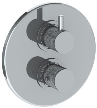 Watermark - Titanium Wall Mounted Thermostatic Shower Trim 7 1/2 Inch dia.