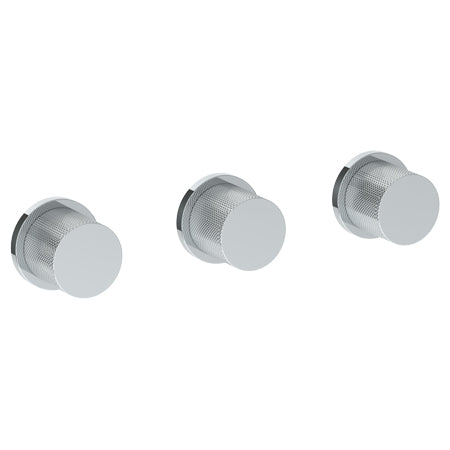 Watermark - Titanium Wall Mounted 3-Valve Shower Trim