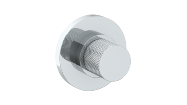 Watermark - Titanium Wall Mounted Trim w/ Wall Plate, 3 1/2 Inch dia.