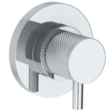 Watermark - Titanium Wall Mounted Trim w/ Wall Plate, 3 1/2 Inch dia.