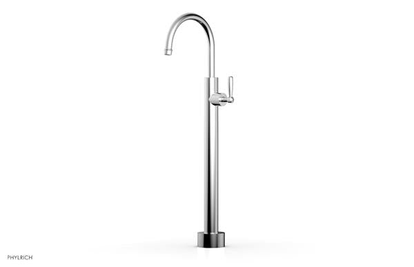 Phylrich - Works Low Floor Mounted Tub Filler - Lever Handle