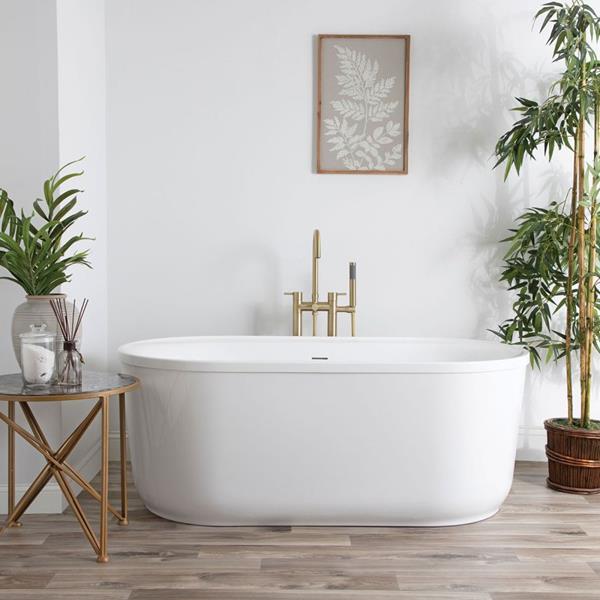 Maidstone - Luca Acrylic Contemporary Double Ended Freestanding Tub