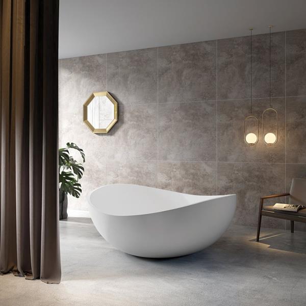 Maidstone - Zora Acrylic 59 Inch Contemporary Japanese Tub