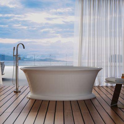 Maidstone - Julian Acrylic 67 Inch Double Ended Pedestal Tub