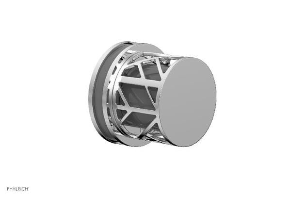 Phylrich - Jolie Volume Control/Diverter Trim Round Handle With Grey Accents