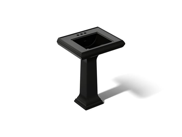 Kohler - Memoirs 24-1/4 Inch Rectangular Pedestal Bathroom Sink - 4Cc Holes