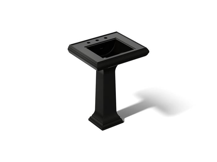 Kohler - Memoirs 24-1/4 Inch Rectangular Pedestal Bathroom Sink - 8Cc Holes