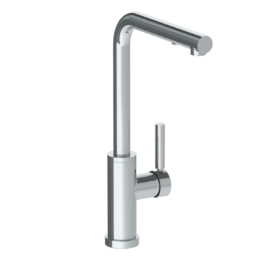 Watermark - Loft 2.0 Deck Mounted 1 Hole Square Top Kitchen Faucet with Pull Out Spray - High Spout