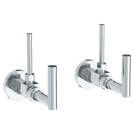 Watermark - Loft 2.0 Lavatory Angle Stop Kit -1/2 Inch Compression X 3/8 Inch Od Compression