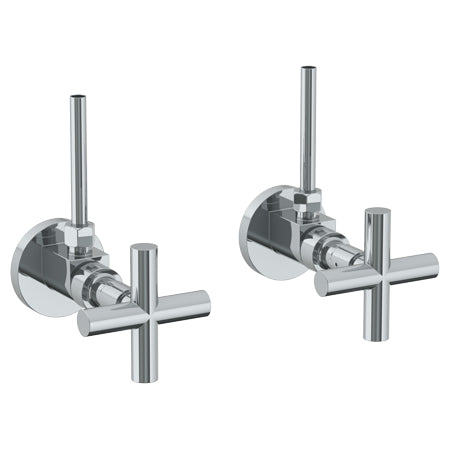 Watermark - Loft 2.0 Lavatory Angle Stop Kit -1/2 Inch Ips X 3/8 Inch Od Compression