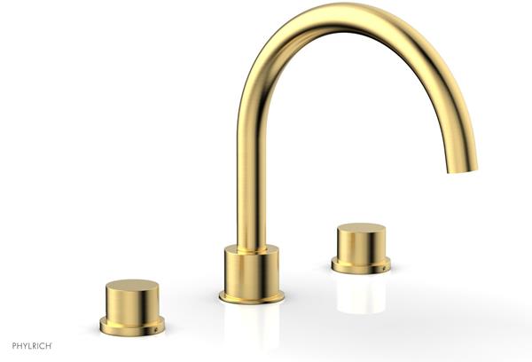 Phylrich - Basic II Deck Tub Set Smooth Handles