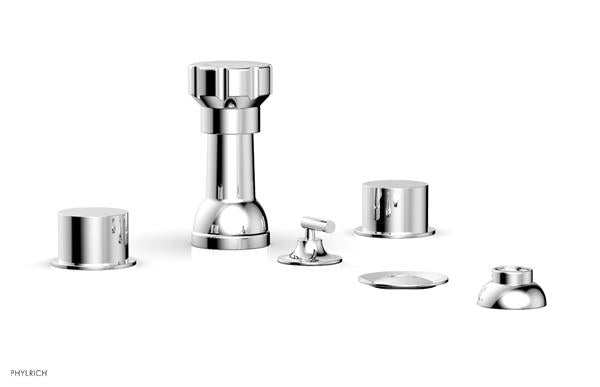 Phylrich - Basic II 4 Hole Bidet Smooth Handle
