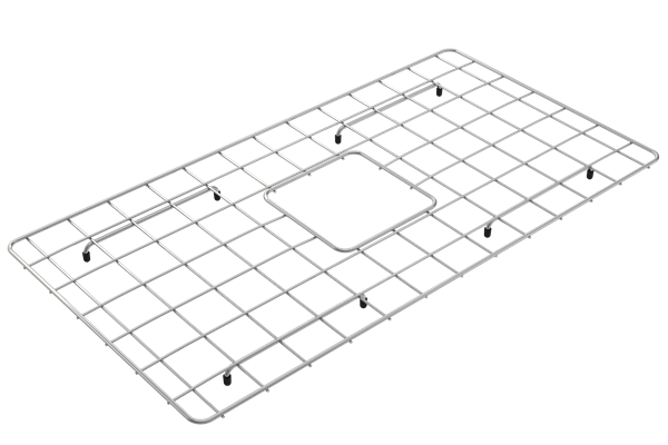 Bocchi - Stainless Steel Sink Grid for 32 in. 1362 Undermount Fireclay Single Bowl Kitchen Sinks New Design