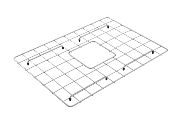 Bocchi - Stainless Steel Sink Grid for 24 in. 1137 Farmhouse Apron Front Fireclay Single Bowl Kitchen Sinks New Design