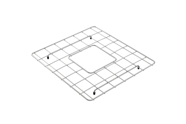 Bocchi - Stainless Steel Sink Grid for 33D in. 1139 Farmhouse Apron Front Fireclay Double Bowl Kitchen Sinks New Design