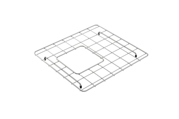 Bocchi - Stainless Steel Sink Grid for 34 in. 1501 Farmhouse Apron Front Fireclay Double Bowl Kitchen Sinks New Design