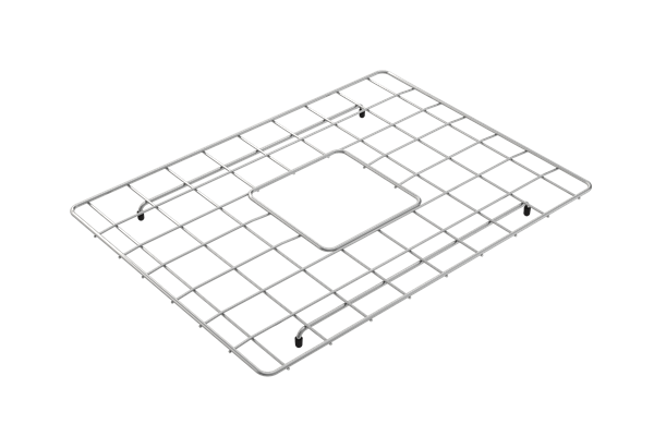 Bocchi - Stainless Steel Sink Grid for 24 in. 1627 Undermount/Drop-in Fireclay Single Bowl Kitchen Sinks New Design