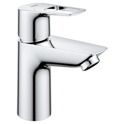 Grohe - Bauloop Single Hole Single-Handle S-Size Bathroom Faucet 1.2 GPM Less Drain