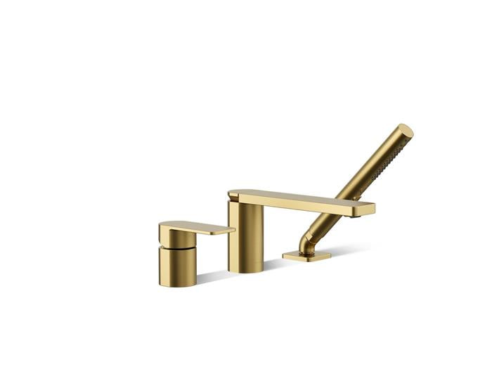 Kohler - Parallel Deck-Mount Bath Faucet With Handshower