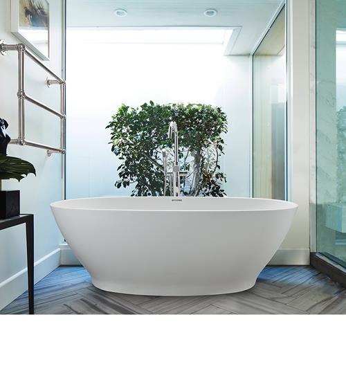 MTI - Alissa 234 Sculpturestone Freestanding Bathtub (66.25X35.75)