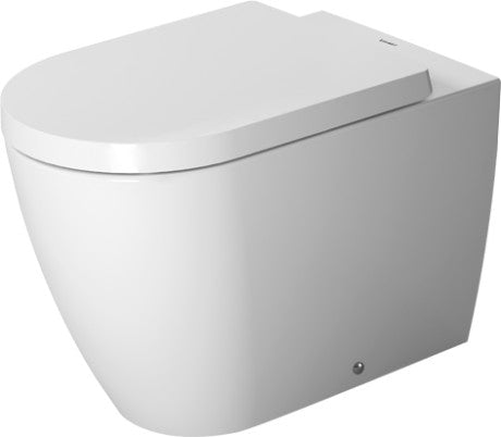 Duravit - ME by Starck 1.28/0.8 GPF Dual Flush Elongated Close Coupled Toilet Bowl