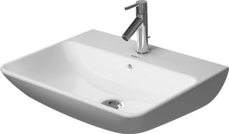 Duravit - ME by Starck 23 5/8" Rectangular Wall Mounted Sink in White