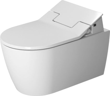 Duravit - ME by Starck 1.28/0.8 GPF Dual Flush Rimless Compact Elongated Wall Mounted Toilet